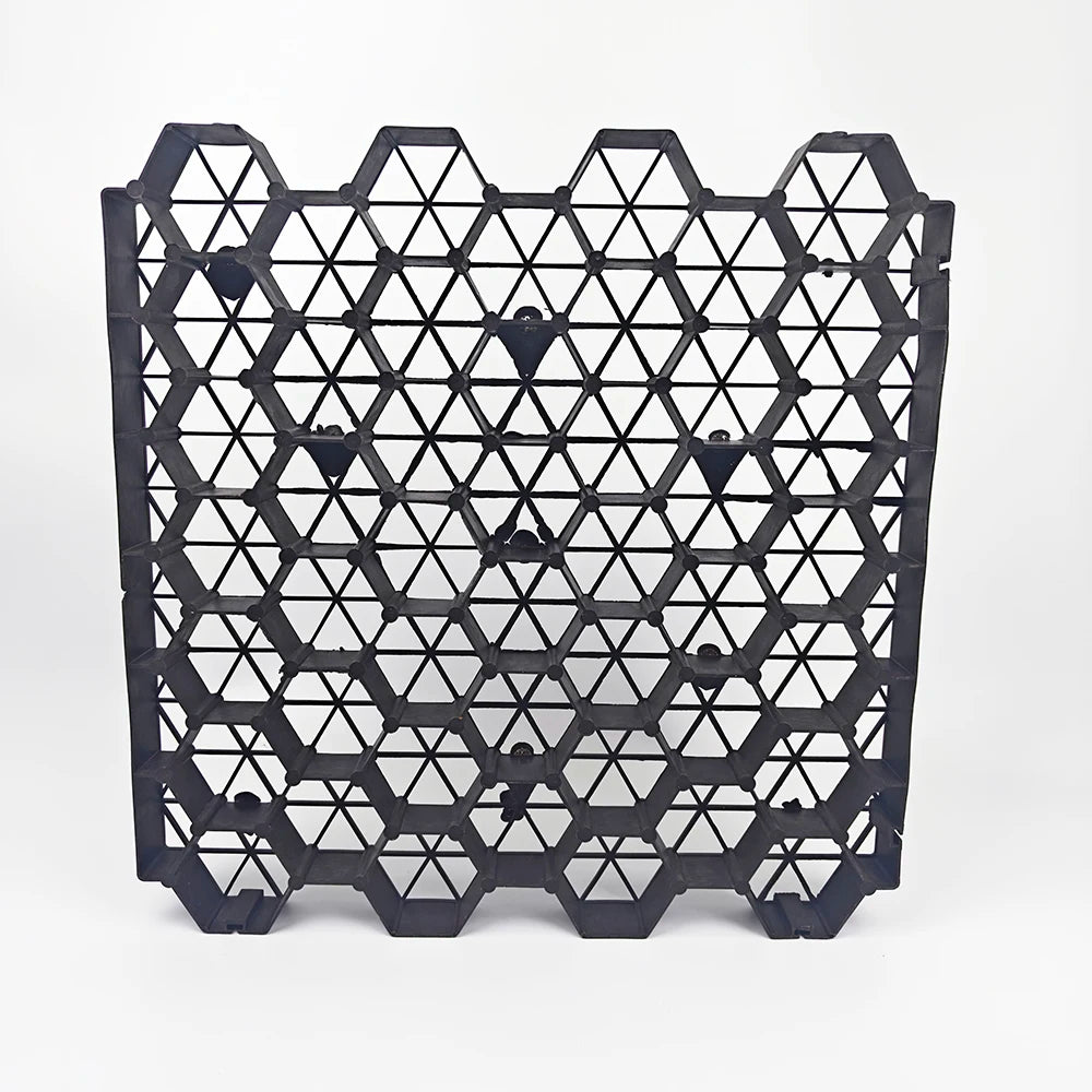 Factory Spot Goods 8Pcs Reinforcement Permeable Plastic Honeycomb Grass Paver Grass Planting Grid for Fire Lane