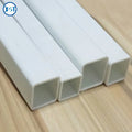 Hard Plastic Square PVC ABS PC PS Tube Rectangular PVC Tube