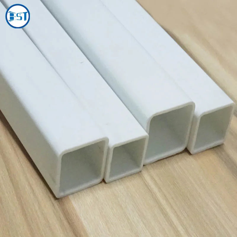 Hard Plastic Square PVC ABS PC PS Tube Rectangular PVC Tube