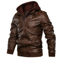 Mountainskin New Men's Leather Jackets Autumn Casual Motorcycle PU Jacket Biker Leather Coats Brand Clothing