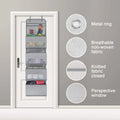 Fabric Home Storage Hanging Bag Clothing Storage Bag Wardrobe Dormitory Wall Door Hanging Storage Bag