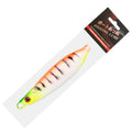 S-Type Bionic Iron Plate Luminous UV 20g-80g Shore Casting Jigging Lure Printed Metal Artificial Hard Fishing Freshwater Fish