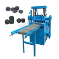 High Capacity Low Price Mechanical Shisha Charcoal Briquette Making Machine with Engine Customizable Shapes