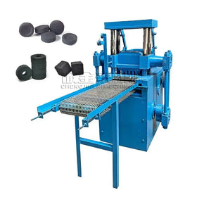 High Capacity Low Price Mechanical Shisha Charcoal Briquette Making Machine with Engine Customizable Shapes