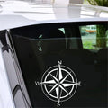 Compass Car Compass Stickers Laptop Vinyl Decal Notebook Car Truck Decor Vinyl Sticker Gift Die Cut Decals Latop Window Glass