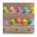 Colorful Mini Dinosaur Resin Figurines Kawaii 3D Animal for Hair Clips Scrapbook Decorations
