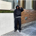 New Winter Collection Drop Shoulder Regular Fit Pullover Hoodie Windproof Breathable Made Polyester/Cotton Manufactured Hoodie