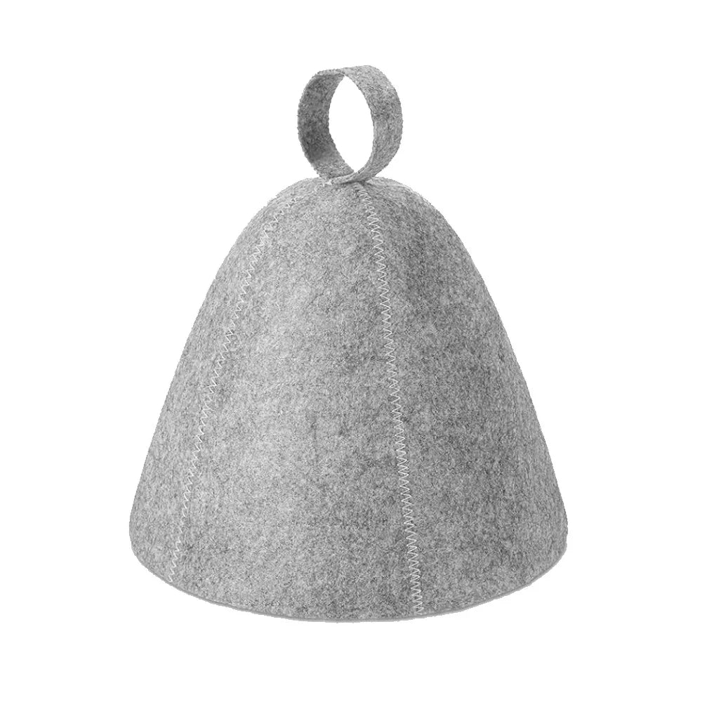 Custom Hat for Sauna Anti Heat Bath Head Cap Sauna Hat Cap Absorbent Bathroom Sauna Hat for Bath and Spa Use