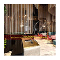 Curtain Fire Mesh Decorative Screen Safety Spark Guard Metal Fireplace Accessory Set with 3mm-10mm Mesh Customizable Color