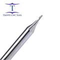 HRC55 Tungsten Carbide Square Ballnose High Precision 2-Flute Micro Milling Cutter Customizable ODM OEM Supported for Milling