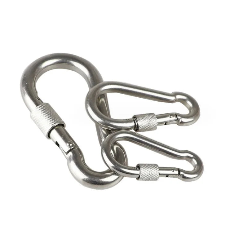 High Quality Stainless Steel 304/316 Snap Hook with Nut Lock