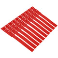 10pcs Identification ID Collars Bands Cow Cattle Marking Ring Supplies for Farm LivestockRed
