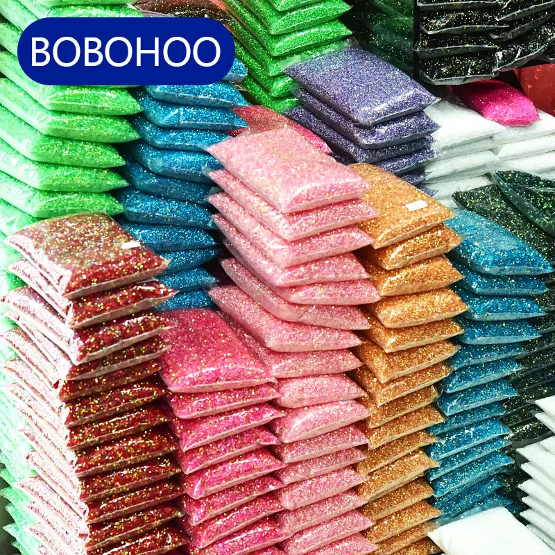 BOBOHOO Best Price Rhinestones Resin 2mm-6mm Jelly Bottom AB Colors Resin Bulk Loose Non Hotfix Rhinestone for Tumbler Hair Clip