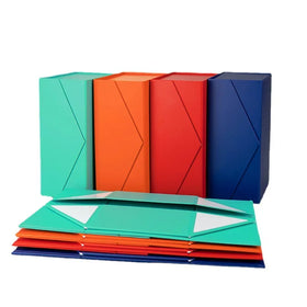 Custom Luxury Folding Magnetic Large Size Skin Care Clothes Clothing Packaging Paper Gift Box Magnetic Wig Cosmetics Packing Box