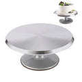Cake Stand Aluminum Alloy Pastries Cupcakes Cake Decoration Tools Rotary Table Rotating DIY Baking Supplies Cake Turntable