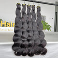 Cuticle Aligned Natural Virgin Raw Human Hair Weft Vendors Body Wave Double Drawn Brazilian Hair Bundles