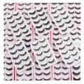 Wholesale Festind Thick Crisscross Handmade 8D for Lash Black Cotton Band Synthetic Messy 5 Pairs Multi-Layer Faux Eyelashes