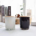 Cheap Hot Selling Luxury Colorful Clear Home Decor Empty Custom With Lid Container Glass Holders Candle Jar
