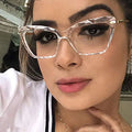 Butterfly Oversized Modern Eyeglasses Big Frame Excellent Technology Simple Women Eyeglasses Wonderful Flexibly Eyeglasses