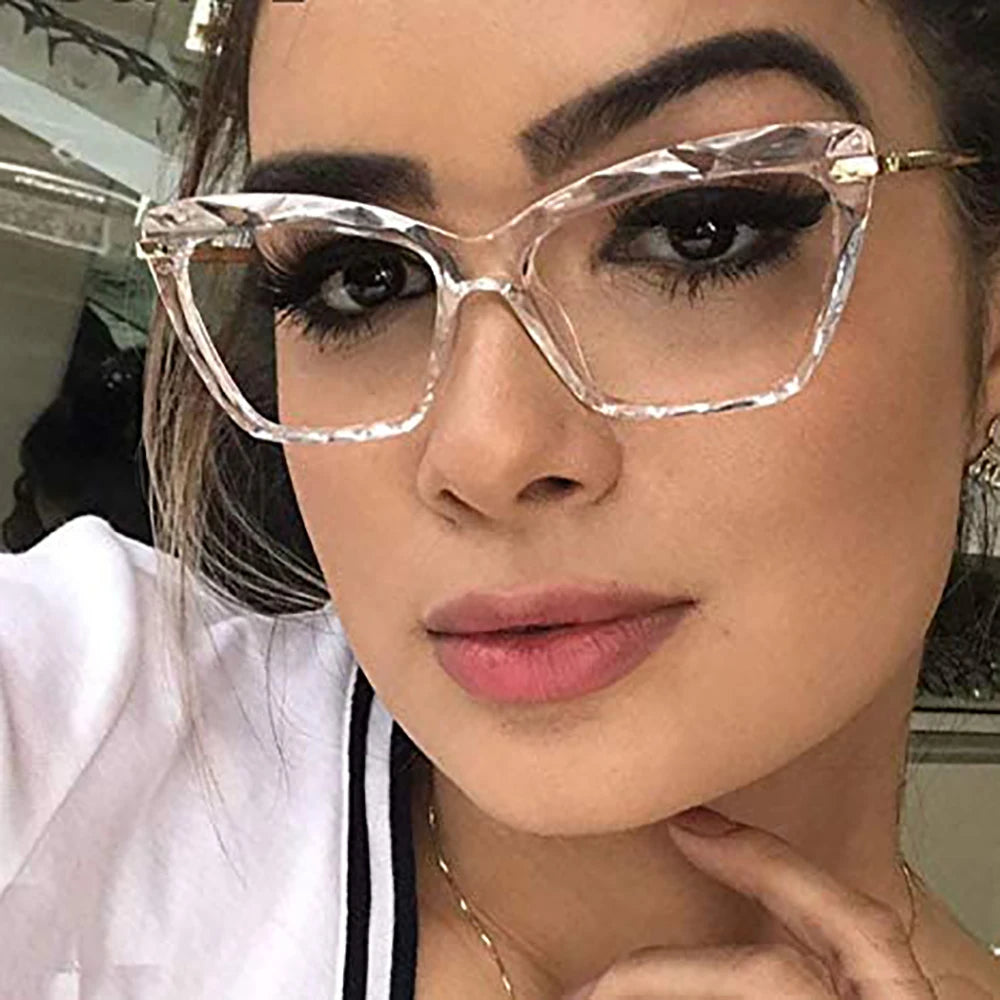 Butterfly Oversized Modern Eyeglasses Big Frame Excellent Technology Simple Women Eyeglasses Wonderful Flexibly Eyeglasses