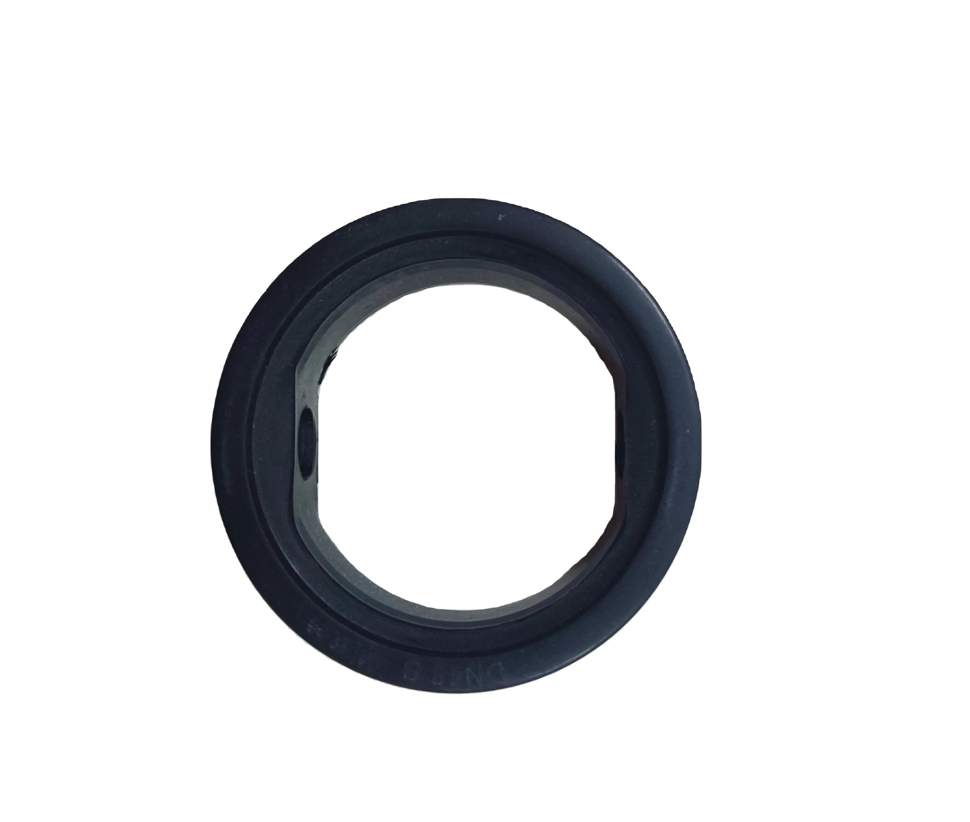 Custom Durable Manual Butterfly Valve EPDM Black Rubber Sealing Aomite