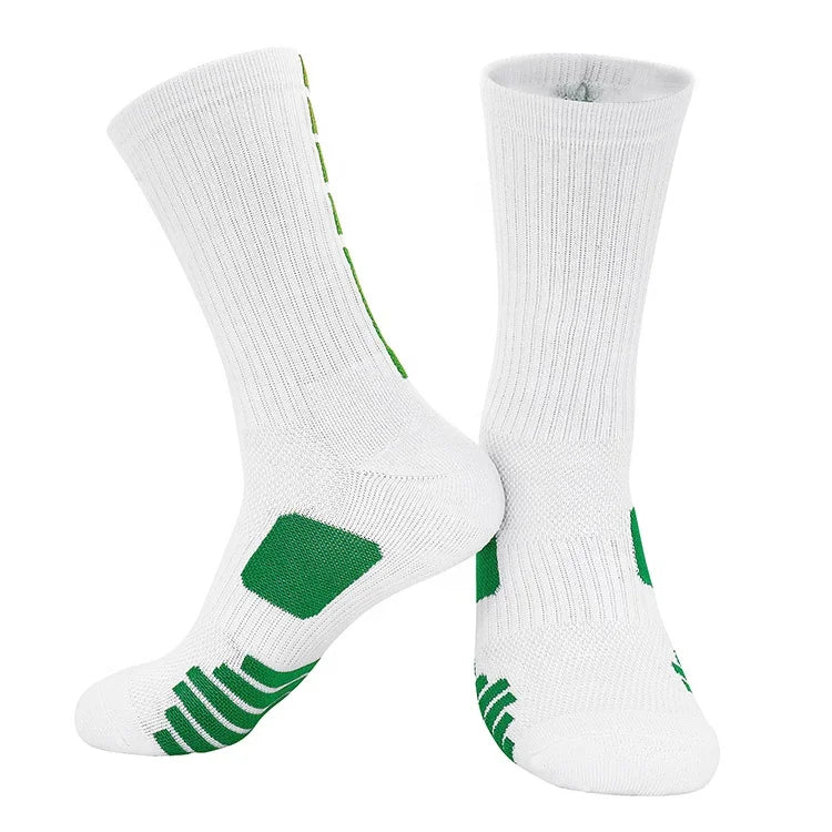LINGTU Factory Crew Elite Basketball Socks Comfortable Terry Bottom Sports Socks Youth Basketball Socks Elite