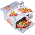 Children Wooden Kitchen Toy Pretend Pizza Oven Kids Role Play Toy Food Cutting Educational Wooden Toys