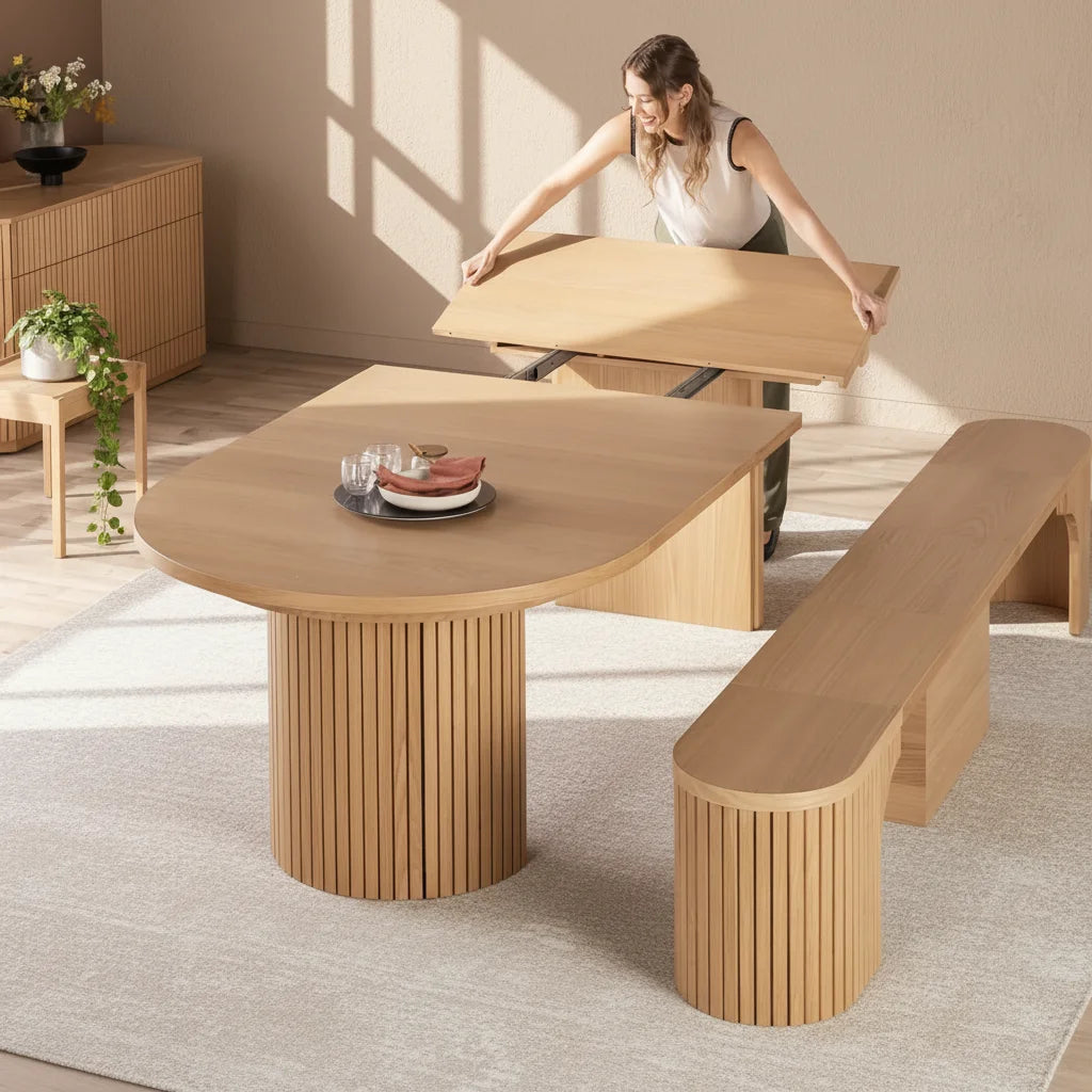 Modern Dining Table Contemporary Design Dining Table OEM ODM Foshan Factory Direct Wholesale Premium Craftsmanship