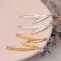 TongLing European Retro Earrings Women Minimalist Earrings Rhinestone Vintage Leaf Shape Earring for Wholesale
