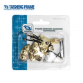 TS-K287 Metal Picture Hook with Nails Heavy Duty Picture Frame Hanger 75BL