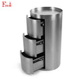 Stainless steel nail salon storage cabinet multi-functional storage cabinet for beauty salon