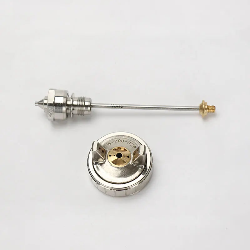 WA-200 Air Spray Gun Parts Needle+Nozzle+Atomizing Cap Spray Nozzle 2.5 mm WA200 Paint Automatic Spray Gun Accessories
