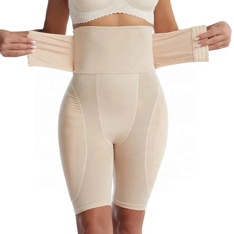 Women Waist Trainer Culotte Tummy Control Shaper Panty Butt Lifter Hip Enhancer Padded Control Panties