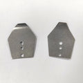 304 Stainless Steel Chatterbait Blades for Bass Fishing Metal Lure Making Supplies