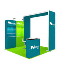 10x10ft New Design Custom LED Backlit Tradeshow Portable Showcase Trade Show Exhibition Booth