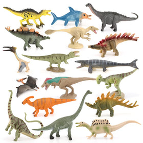 Wholesale Solid PVC Simulation Statue Model Animal Figures Mini Dinosaurs Toys Figures Animal Figurines