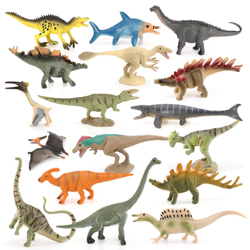 Wholesale Solid PVC Simulation Statue Model Animal Figures Mini Dinosaurs Toys Figures Animal Figurines