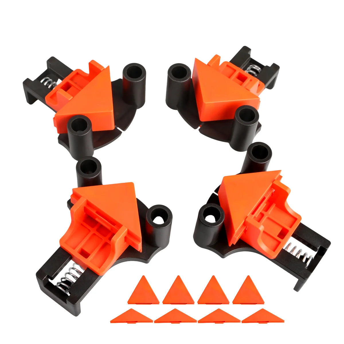 4 Pcs/set Plastic Carpenter Squares Corner Clamp 60/90/120 Degree Positioning for Welding Photo Framing Woodworking