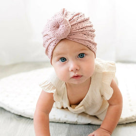 WD-A466 Soft Cute Toddler Cap Turban Hats Baby Infant Beanie Hairband Hair Accessories Baby Girl Headband Cap