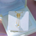 N445 8-9mm DIY Natural  Freshwater Pearl Charm Pendant Necklace Chain Accessory 925 Sterling Silver Jewelry for Women