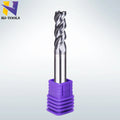 High Efficiency Square Cutting Carbide Milling Cutter 3-Flutes End Mill for Custom ODM & OEM Machining