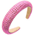 Wholesale Fashion Designer Hair Accessories Luxury Rhinestone Party Headband for Women Girl Gift