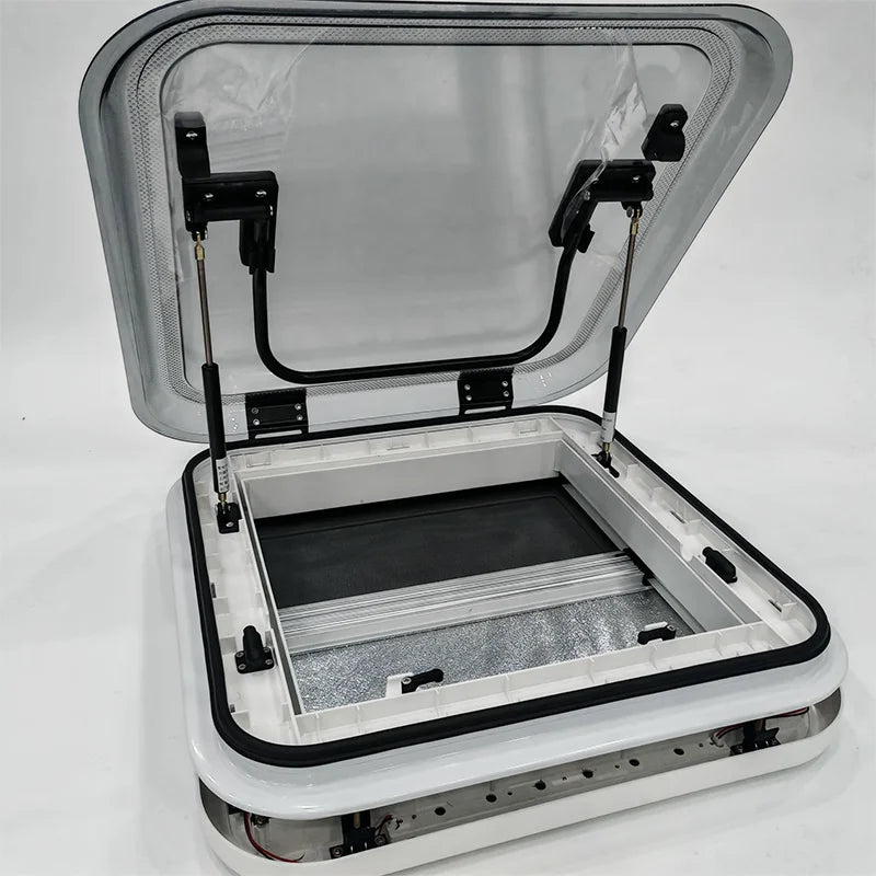 OEM Supplier ABS Inner Frame RV Skylight Patented Quick Installation for Motorhome 500x500mm