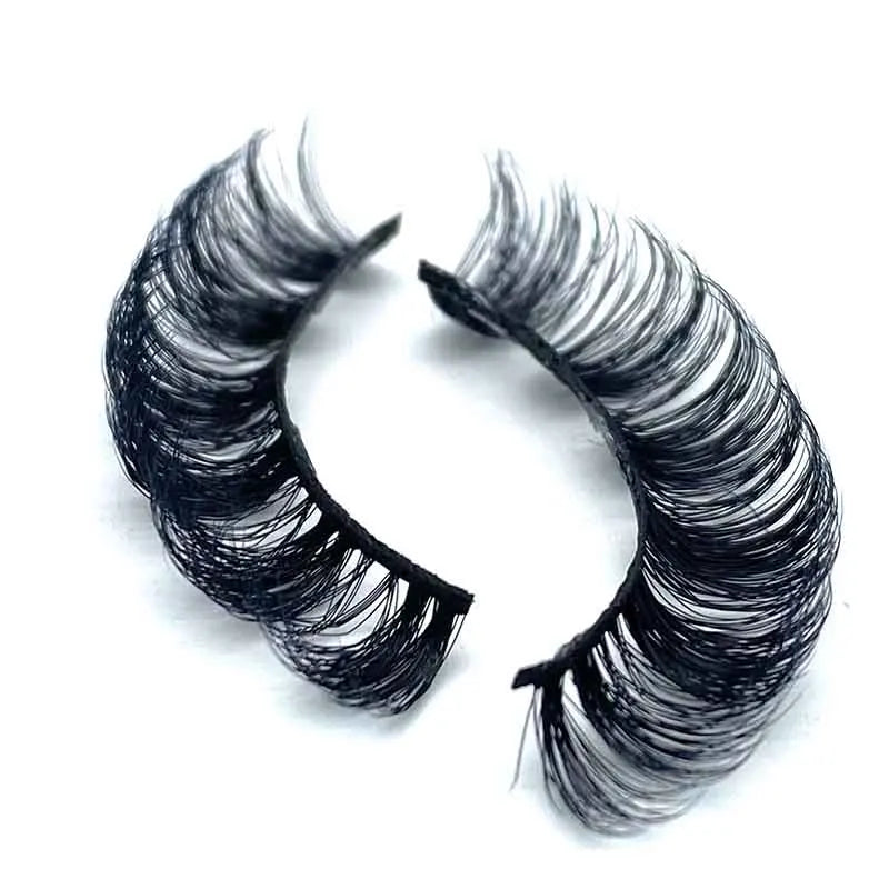 Factory Price Wholesale Lashes Russian Strip Faux Mink Eye Lashes Wholesale Handmade Natural 3D Faux Mink Lashes