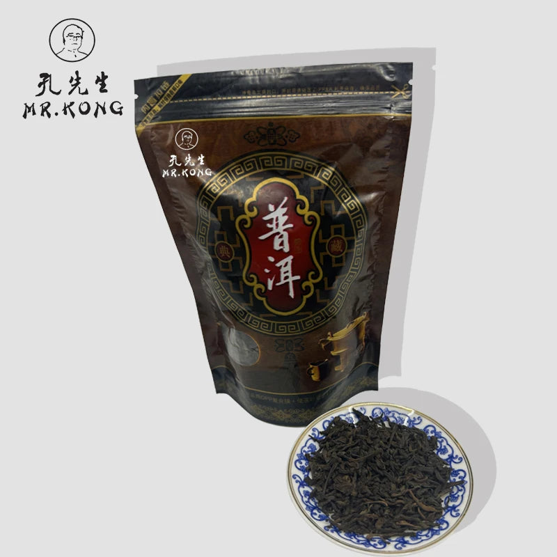 Packaged Chinese Puer Tea ISO Fermented Loose Pu-erh Mengai Ancient Tree Puer Tea