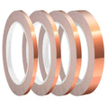 High Temperature Resistance Pressure Sensitive Acrylic Single Sided Self Conductive Aluminium Foil Tape 0.3mm Thickness 50m
