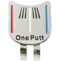 100pk One Putt Golf Ball Marker Iron Divot Alignment Tool with Magnetic Hat Clip 100% Metal Material