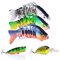 10cm-15.6g Hot Selling Multi-jointed Fishing Lure Artificial Hard Plastic Lure 7 Sections Jointed for Pesca