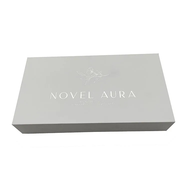 Eco-friendly Custom Logo Rigid Paperboard Packaging Boxes for Socks Magnetic Closure Recyclable Custom Sizes