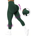 2025 Peach Hip Seamless Yoga Pants High Waist Stretch Fitness Pants Sports Trousers Women Yoga Leggings Buttocks Lift Pants